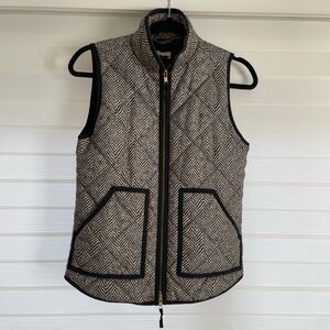 J. Crew Herringbone Vest XXS